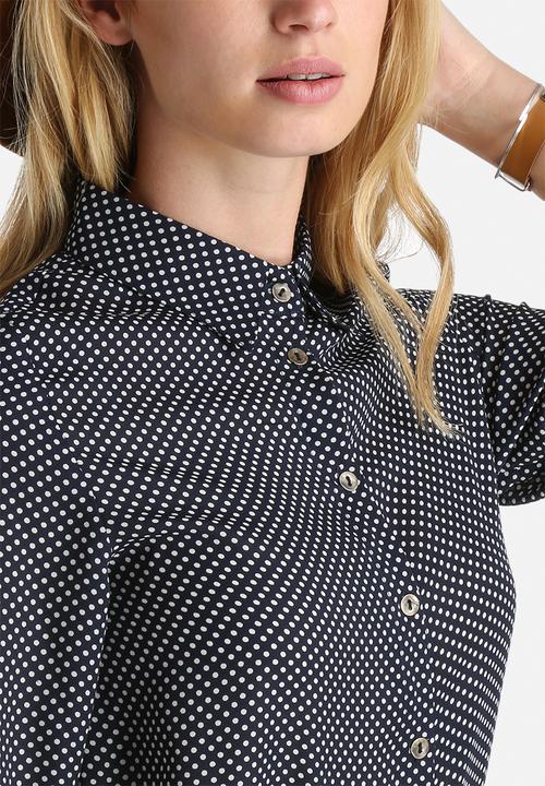 dailyfriday - Sass Printed Spot Blouse