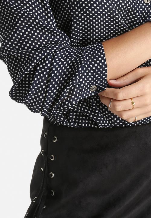 dailyfriday - Sass Printed Spot Blouse
