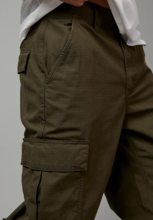 Factorie - Rip stop cargo pant - mountain green