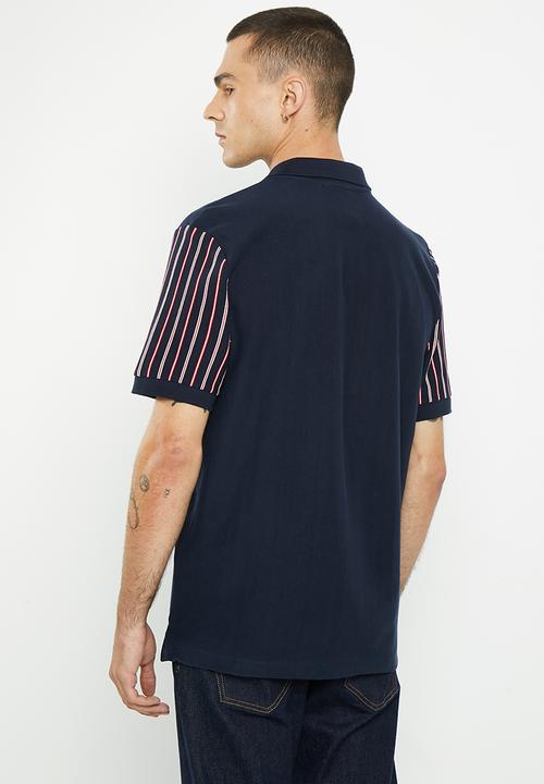 Ben Sherman - Stripe polo - navy