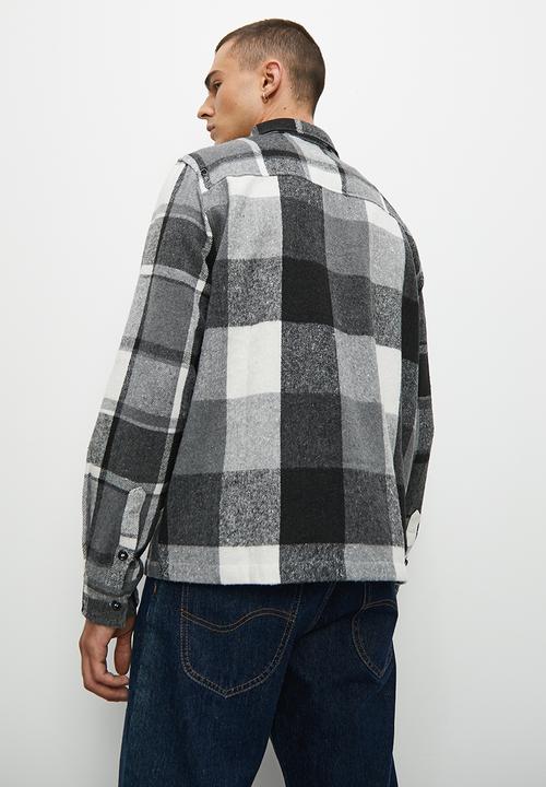Superbalist - Check flannel long sleeve shirt - multi