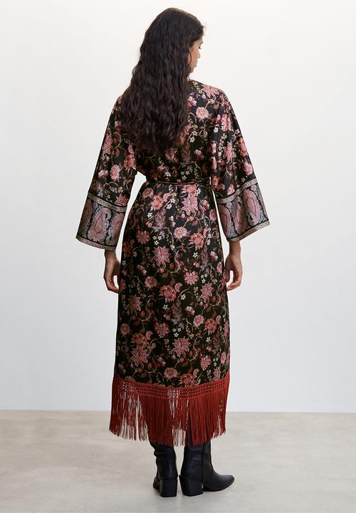 MANGO - Dress ubud - black