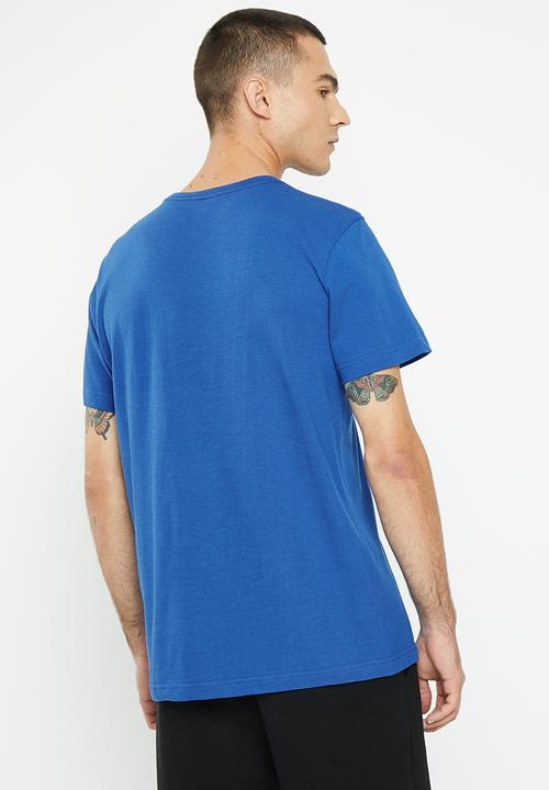 Reebok - Ri big logo tee - blue 