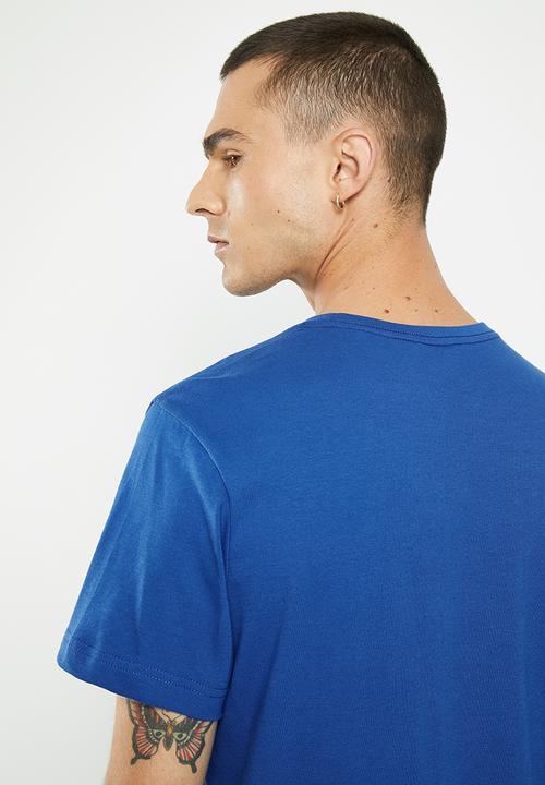 Reebok - Ri big logo tee - blue 