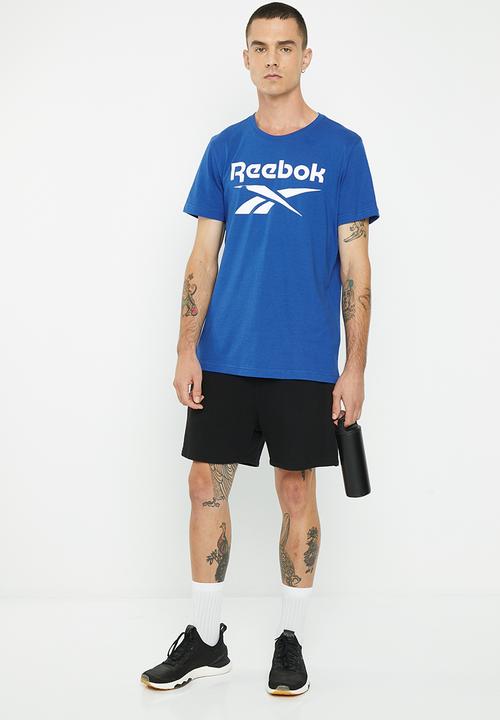 Reebok - Ri big logo tee - blue 
