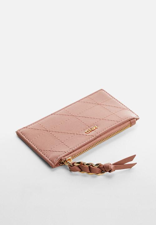MANGO - Card holder blake - light/patel pink 
