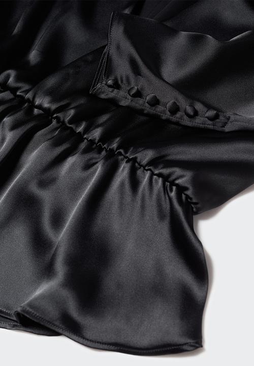 MANGO - Blouse tamara - black