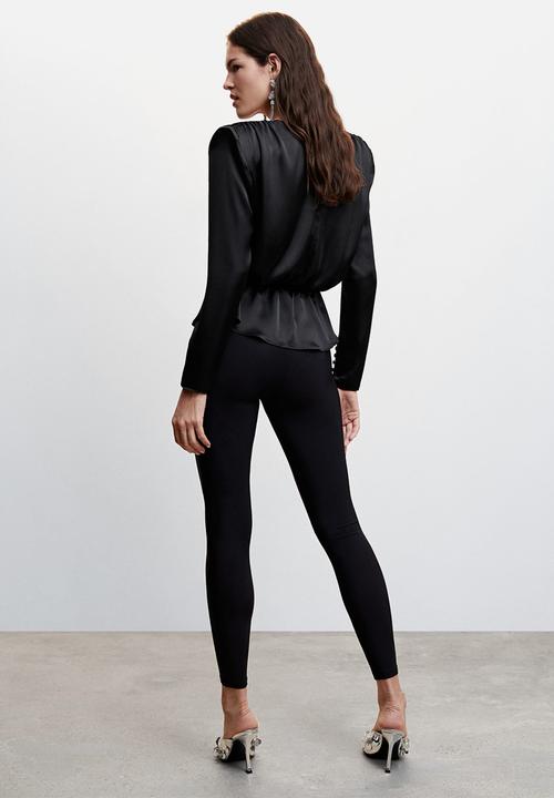 MANGO - Blouse tamara - black
