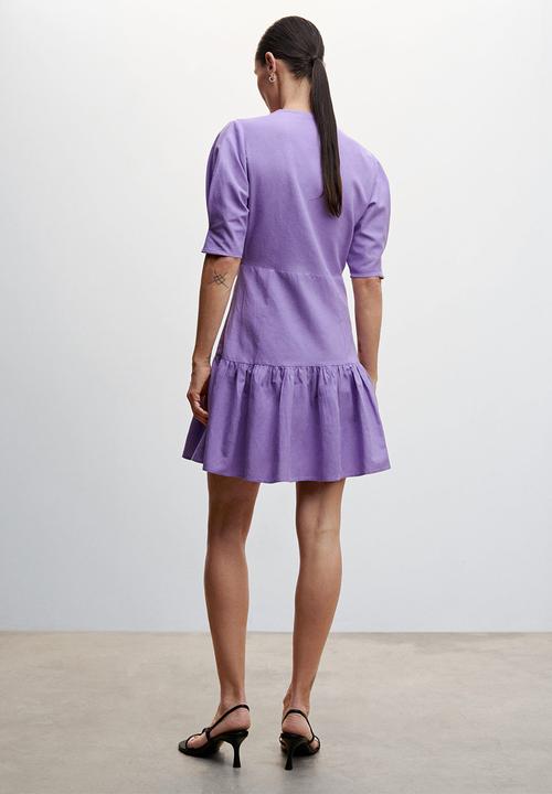 MANGO - Dress nati-h - mid purple