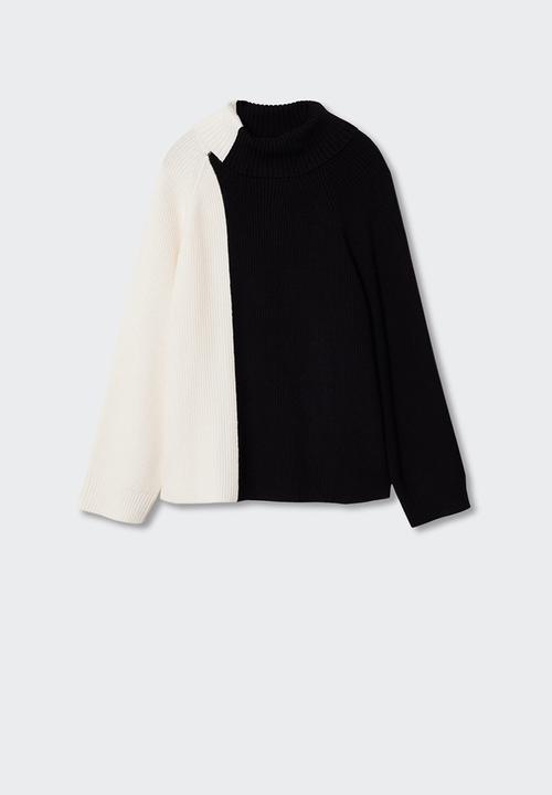 MANGO - Sweater telma - black