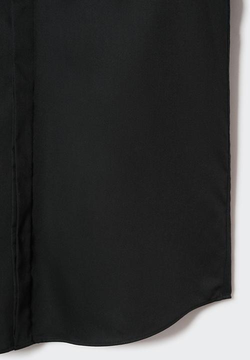 MANGO - Shirt boston - black