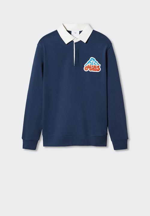 MANGO - Hills sweatshirt skip - navy