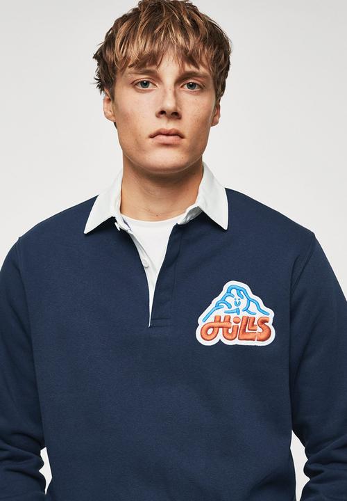 MANGO - Hills sweatshirt skip - navy