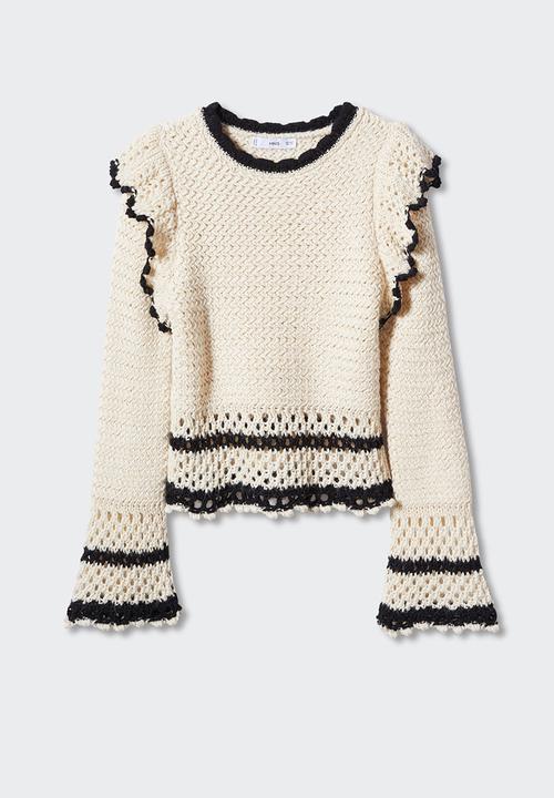 MANGO - Sweater adriana - beige