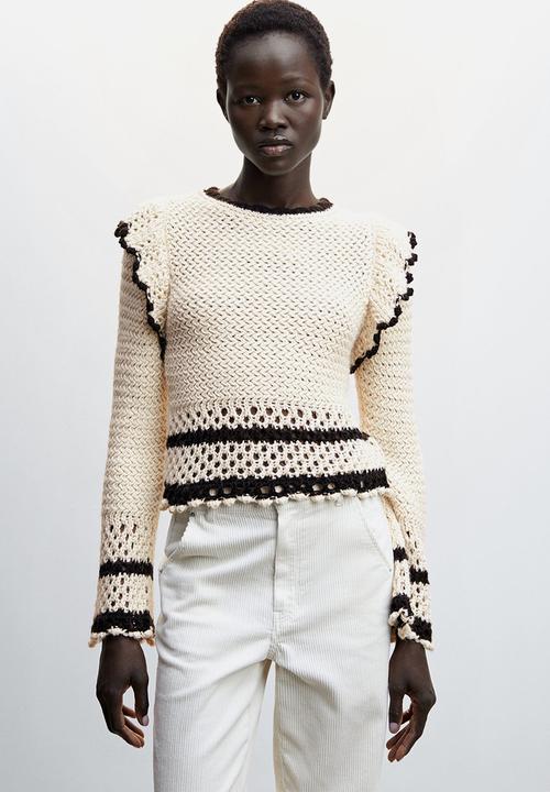 MANGO - Sweater adriana - beige