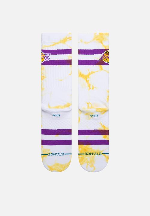 Stance Socks - Lakers dyed - gold