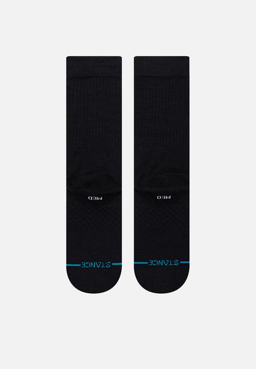 Stance Socks - Logoman st crew - black