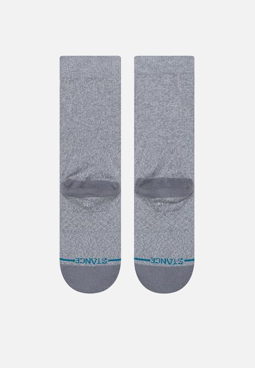 Stance Socks - Logoman st crew - greyheather
