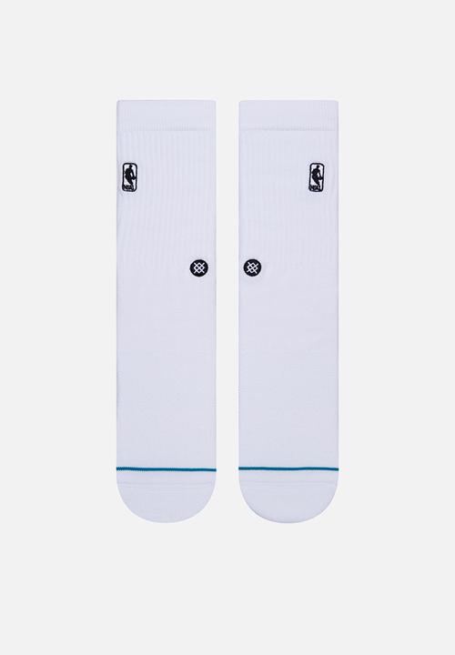 Stance Socks - Logoman st crew - white
