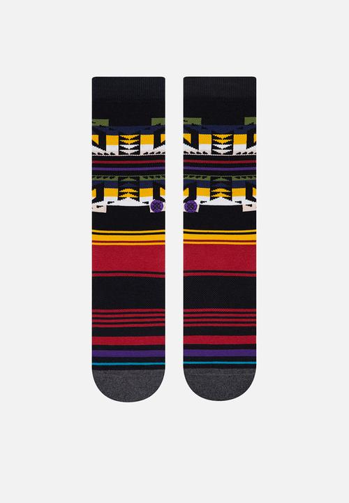 Stance Socks - Collision - black 