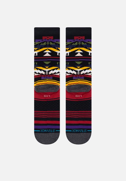 Stance Socks - Collision - black 
