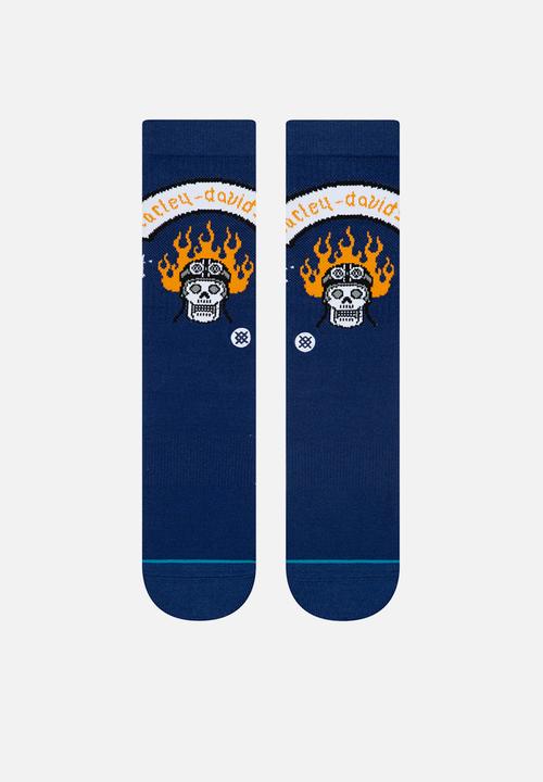 Stance Socks - Harley badge - navy