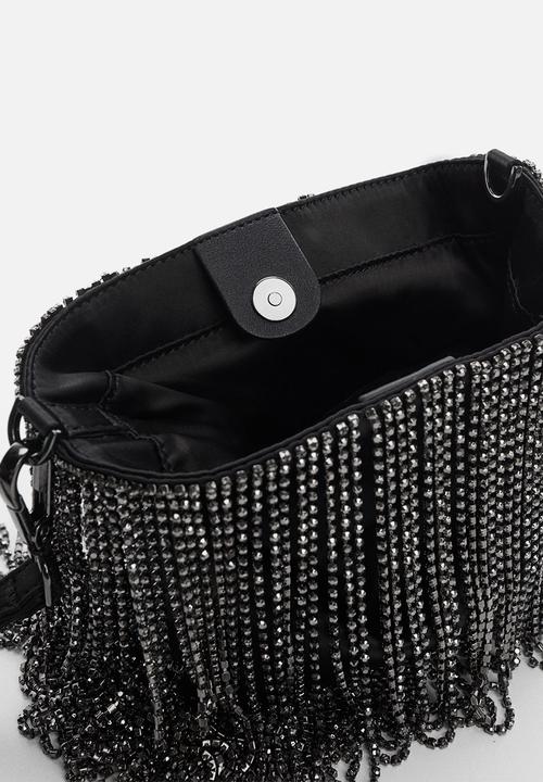 MANGO - Bag eliana - black 