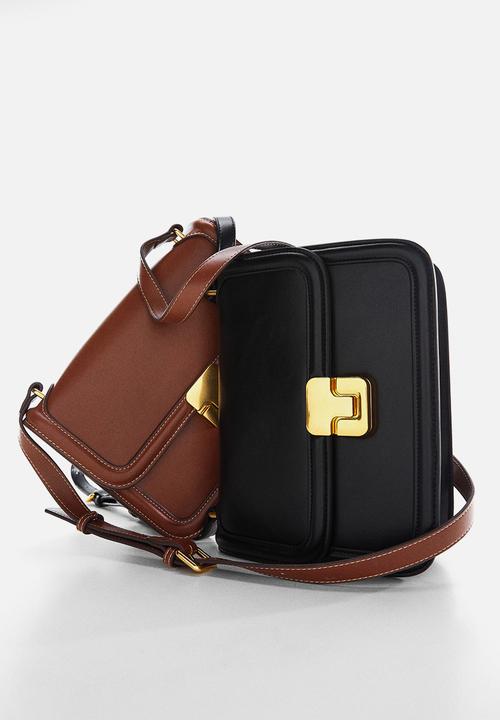 MANGO - Bag carmen - black 