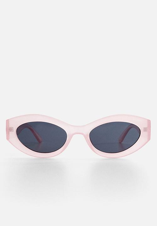 MANGO - Acetate frame sunglasses - pink