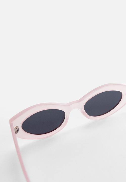 MANGO - Acetate frame sunglasses - pink