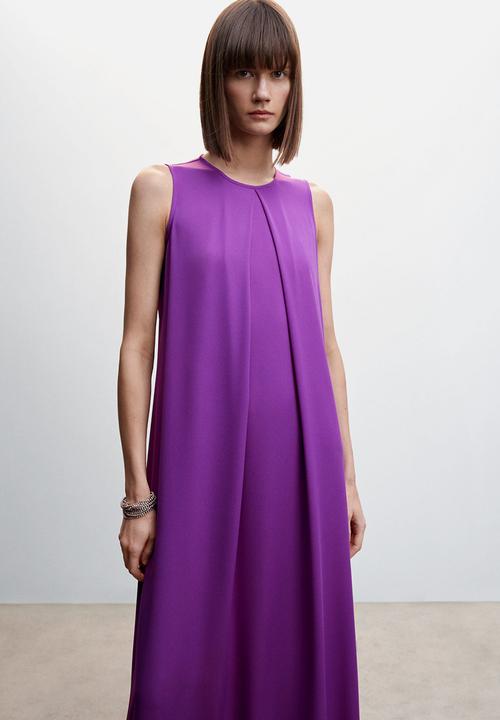 MANGO - Dress linda-a - purple