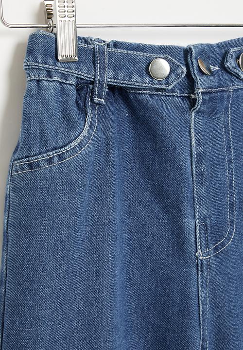 Pop Candy - Girls 2 tone jeans - blue