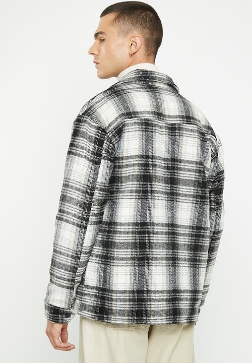 Brave Soul - Busan shirt - ecru check
