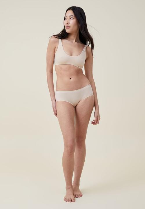 Cotton On - The smoothing wave padded bralette  - frappe