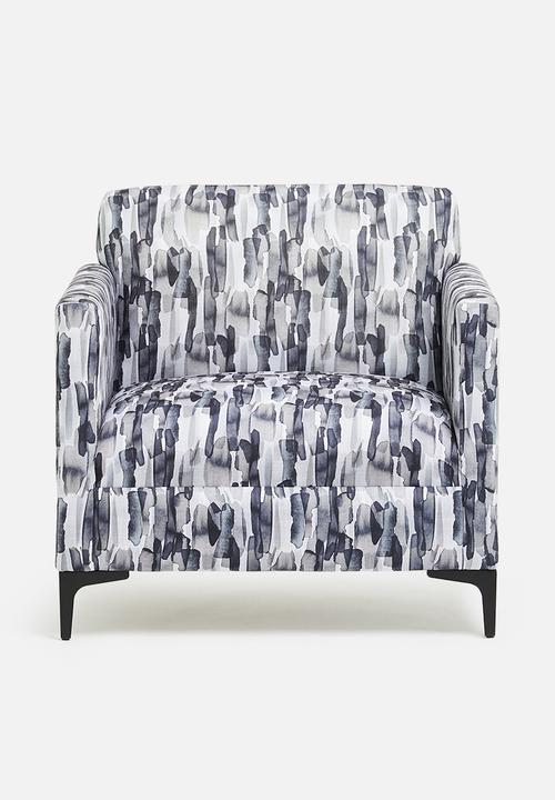 Delta monet armchair - grey