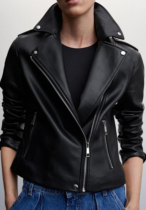 MANGO - Jacket liz - black