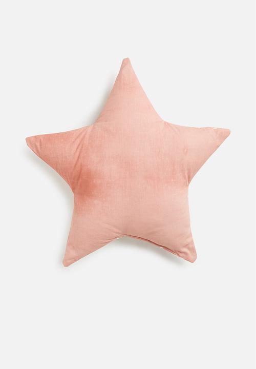H&S - Star cushion - pink