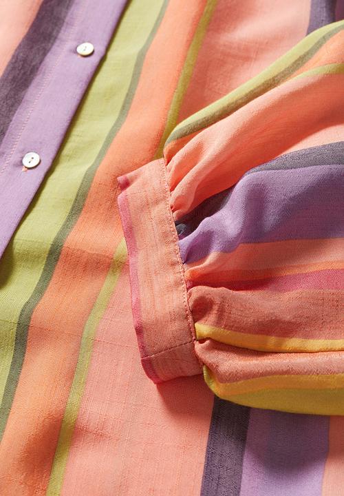 MANGO - Blouse palma-h - light pastel orange