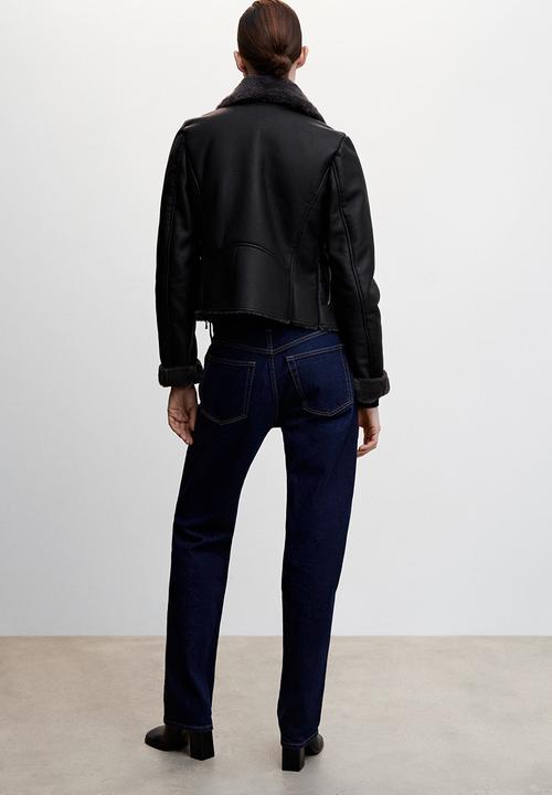 MANGO - Jacket cadi - black