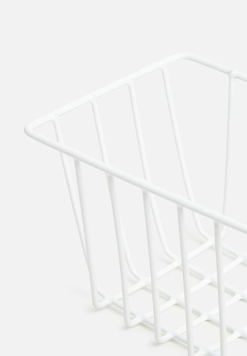 Storage Solutions - Undershelf basket - white