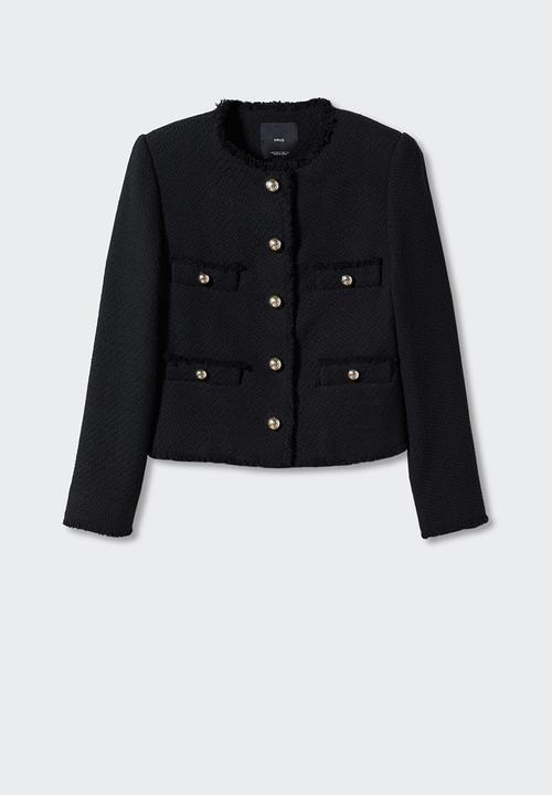 MANGO - Jacket wintour - black