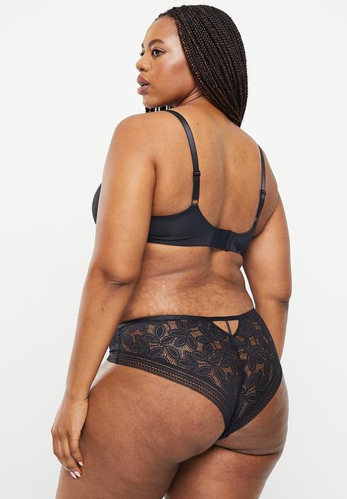 DORINA - Plus astrid cheeky hipster - black