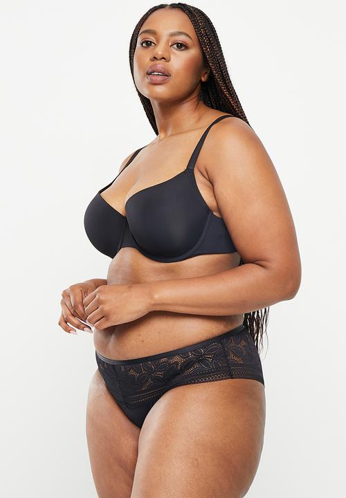 DORINA - Plus astrid cheeky hipster - black