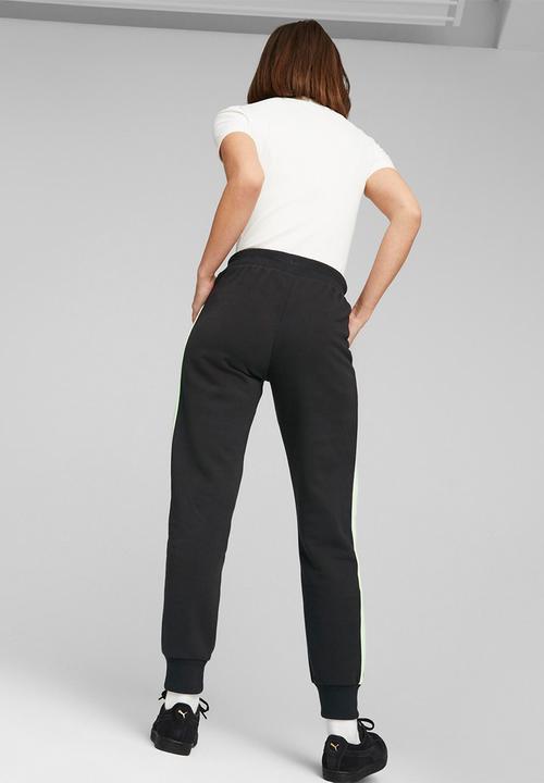 PUMA - Iconic t7 track pants tr cl - puma black / light mint