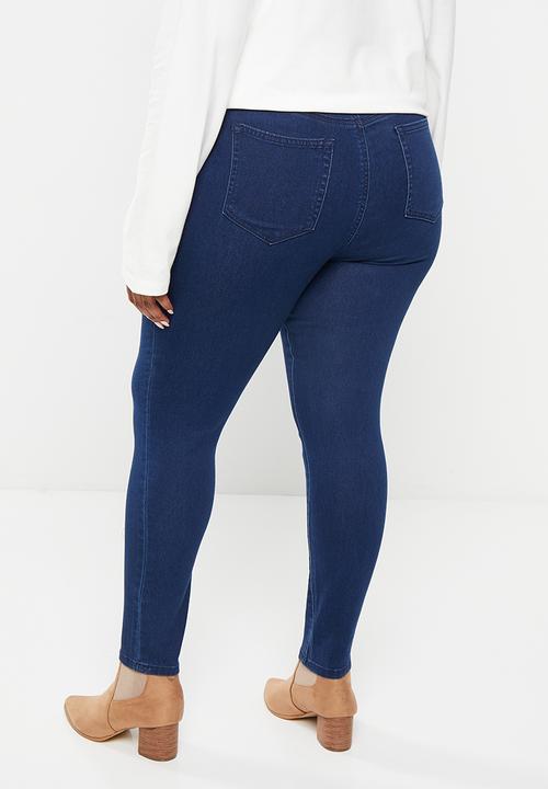 POLO - Plus wmn skinny jean - dark wash