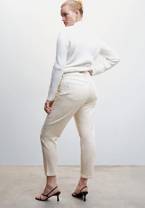 MANGO - Plus jeans newmom - neutral