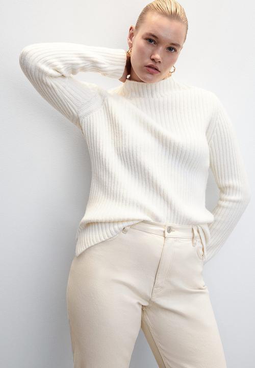 MANGO - Plus jeans newmom - neutral