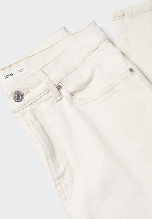 MANGO - Plus jeans newmom - neutral