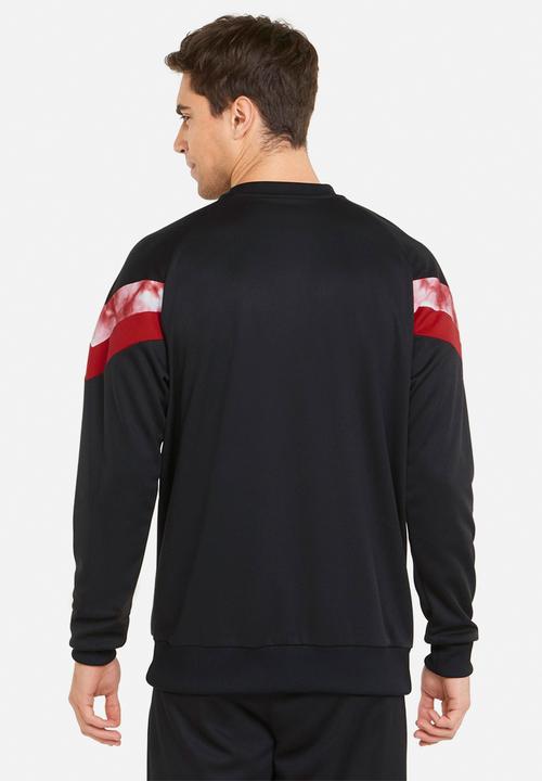 PUMA - Acm iconic mcs crew - puma black-tango red