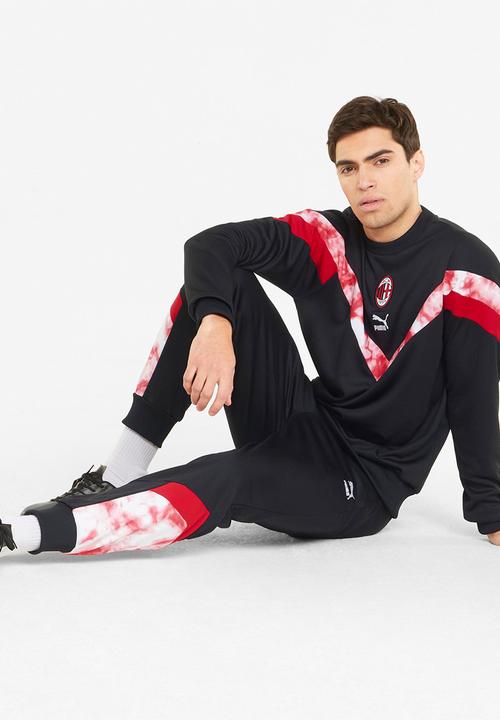 PUMA - Acm iconic mcs crew - puma black-tango red